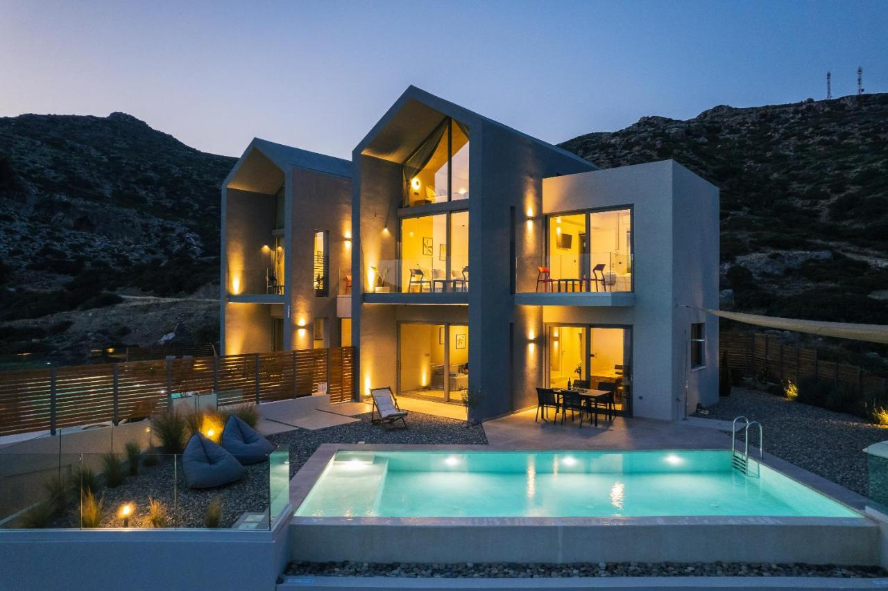 Krystallon Villas 帕琉乔拉 外观 照片