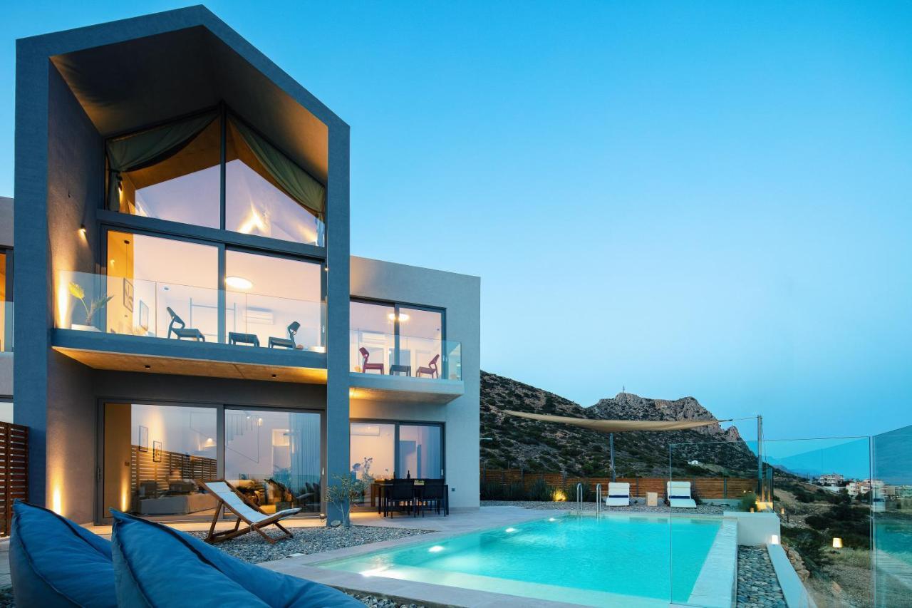 Krystallon Villas 帕琉乔拉 外观 照片